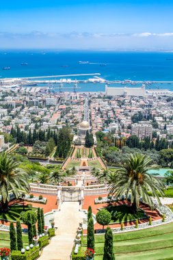 Bahai bahçeleri, Haifa şehir