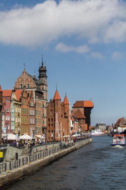 Polonya, Gdansk - Old Town iskele