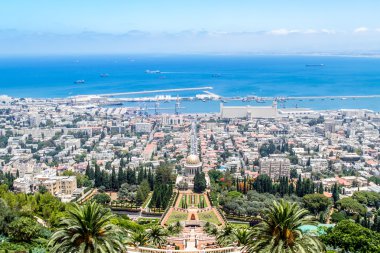 Bahai bahçeleri, Haifa şehir