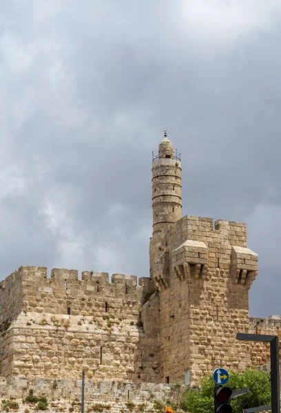 De toren van David, Jeruzalem — Stockfoto