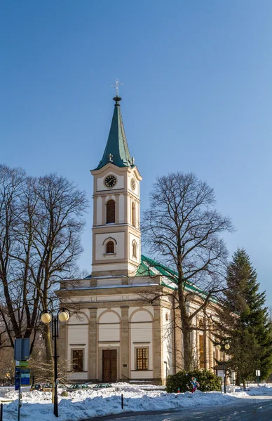 Evangélikus templom-a Wisla, Lengyelország — Stock Fotó