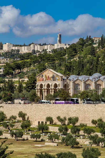 Kerk van alle naties, Jeruzalem — Stockfoto