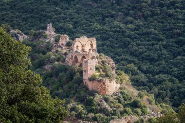 Montfort kale üst Galilee, İsrail