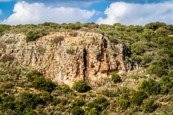 Dağ manzarası, İsrail üst Celile — Stok fotoğraf