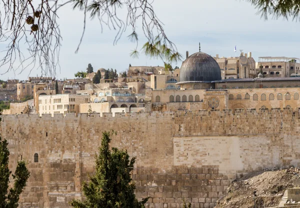 Al-Aqsa Mosque, Temple Mount in Jerusalem — Stock Photo, Image