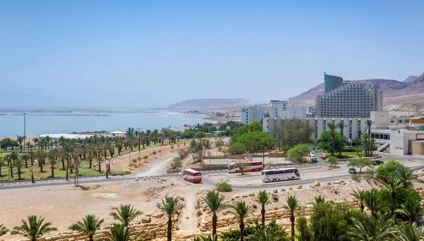 Wellness szállodák a Holt-tenger, Izrael — Stock Fotó