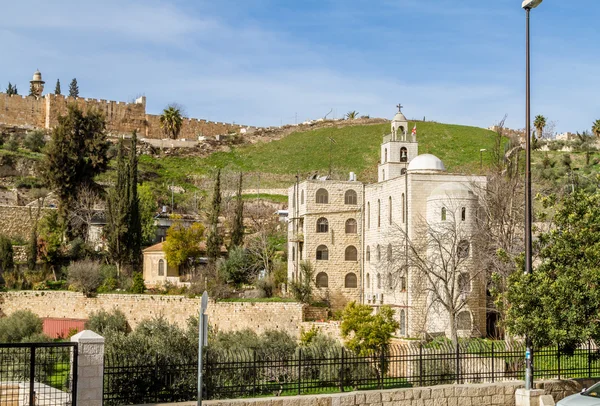 Grega Ortodoxa Igreja do St Stephen em Jerusalém — Fotografia de Stock