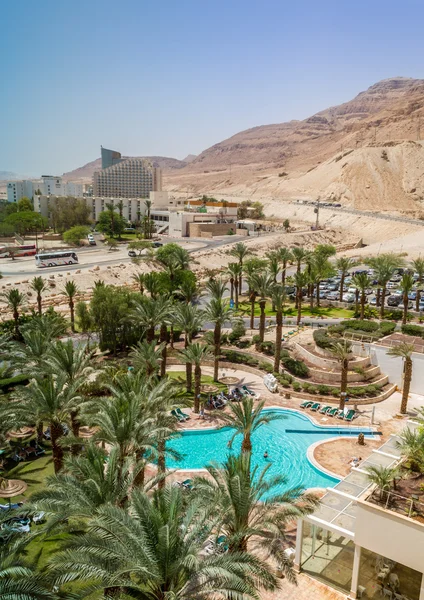 Спа-готелі на Мертве море, Ізраїль — стокове фото