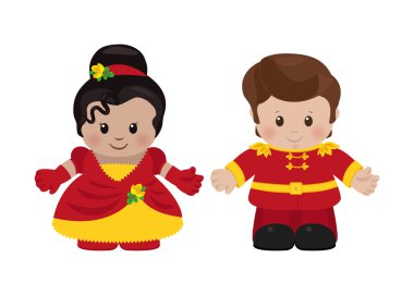 Prens ve Prenses, çizgi film tarzı