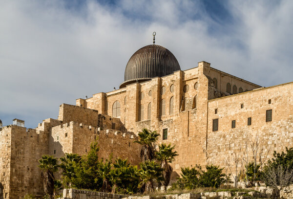 Al-Aqsa Mosque, Temple Mount in Jerusalem