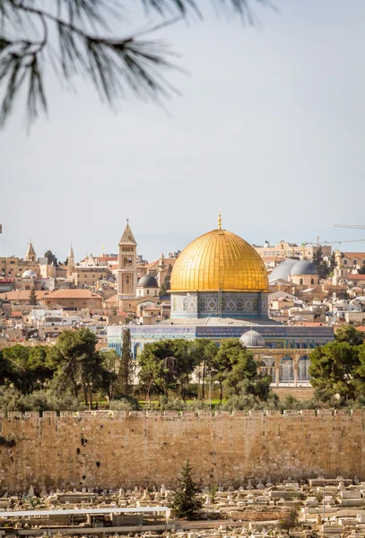 Kuppel des Felsens, jerusalem — Stockfoto