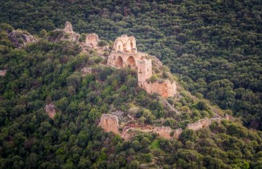Montfort kale üst Galilee, İsrail
