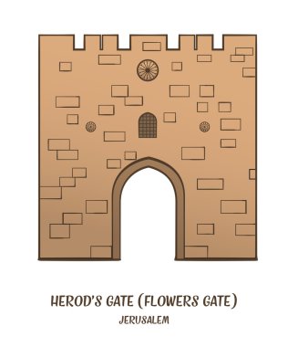 Kudüs'te Herods kapısı
