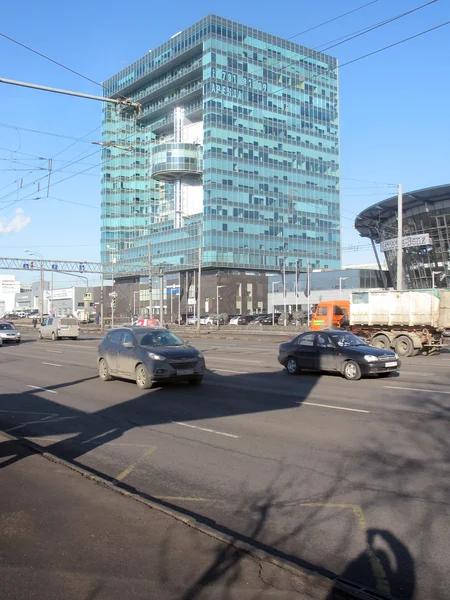 Modern Business Center Avilon Plaza Ryssland Moskva Februari 2016 — Stockfoto