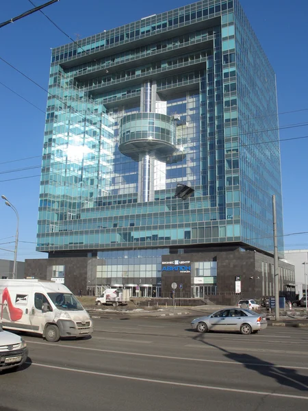 Modern Üzleti Központ Avilon Plaza Oroszország Moszkva 2016 Február — Stock Fotó