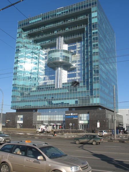Σύγχρονο Επιχειρηματικό Κέντρο Avilon Plaza Ρωσία Μόσχα Φεβρουάριος 2016 — Φωτογραφία Αρχείου
