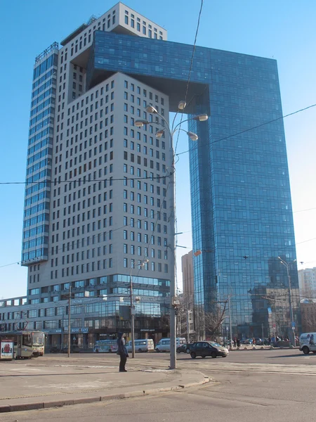 Moderna Företag Golden Gate Plaza Ryssland Moskva Februari 2016 — Stockfoto