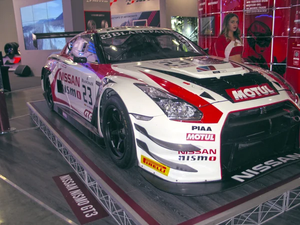 Moskevské Mezinárodní Auto Show 2016. Nissan Gtr. Nismo. 29. srpna 2016 — Stock fotografie