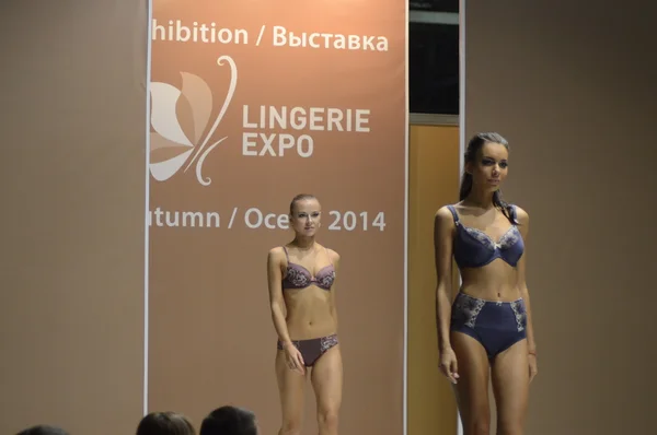 Different the show. Lingrie Expo. Moscow. Motion