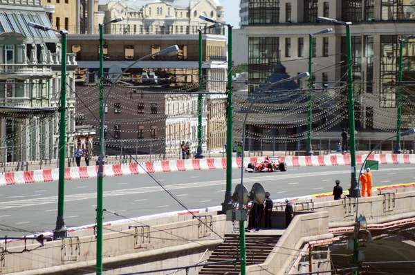 莫斯科市赛车 F1 法拉利 — 图库照片