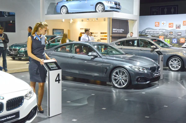 Московский международный автомобильный салон BMW Shine — стоковое фото