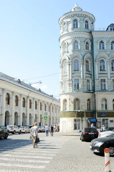 Πλατεία Χρηματιστήριου Μόσχας θερμότητας — Φωτογραφία Αρχείου