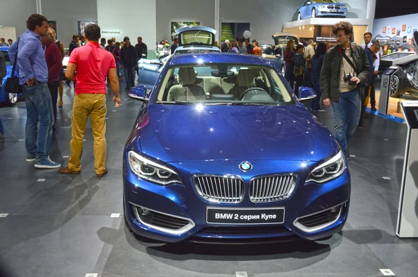 BMW second series Coupe Moscow International Automobile Salon — Stock Photo, Image