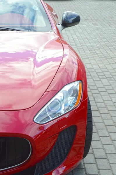 Red luxury sports car Desire — Stock Photo, Image