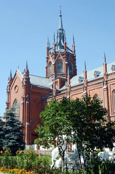 The Cathedral of the Immaculate Conception of the Blessed Virgin Mary  July — Stock Photo, Image