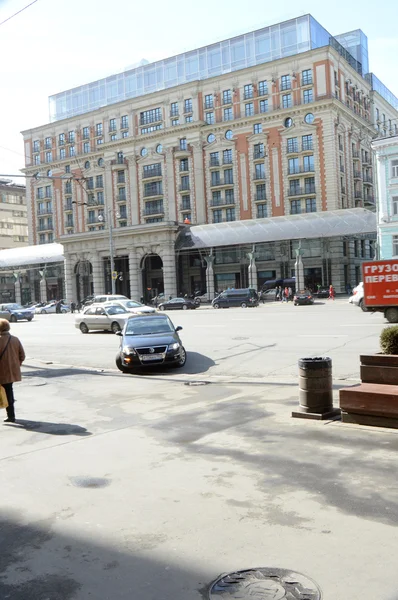 Ritz carlton hotel moskau frühling — Stockfoto