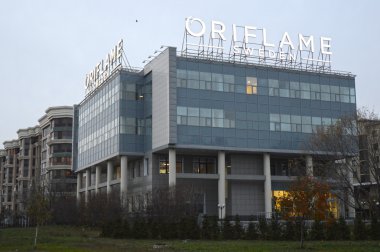 Oriflame ofis Moskova Ekim akşam