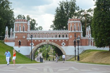 Gates Tsaritsyno yaz Temmuz