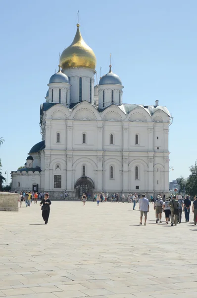 Katedrála archanděl Michael 1505-08 moskevského Kremlu Sobornaya Square — Stock fotografie