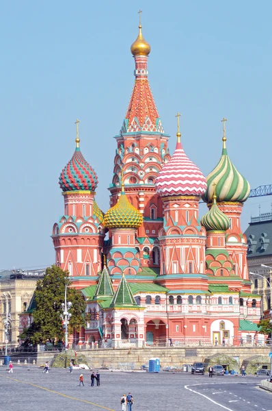 Wasyla Placu Czerwonego Kremla w Moskwie — Zdjęcie stockowe