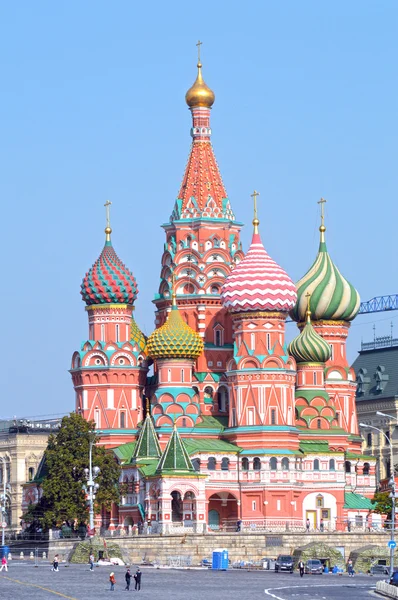 Wasyla Placu Czerwonego Kremla Moskwie — Zdjęcie stockowe