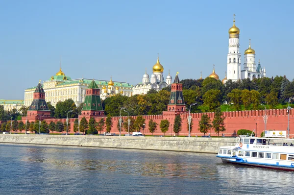 Rzeka Moskwa Kreml Moskwa — Zdjęcie stockowe