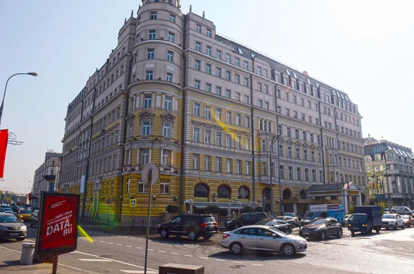 Luksusowy Europejski hotel Baltschug Kempinski ruchu — Zdjęcie stockowe