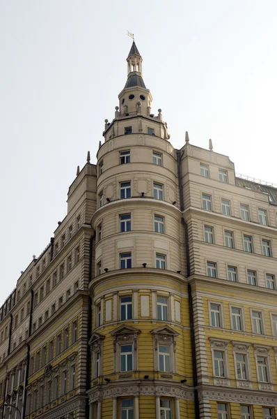 Lüks Avrupa hotel Baltschug Kempinski güneş ışığı — Stok fotoğraf