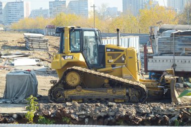 Traktör yeni tesisi inşaatı