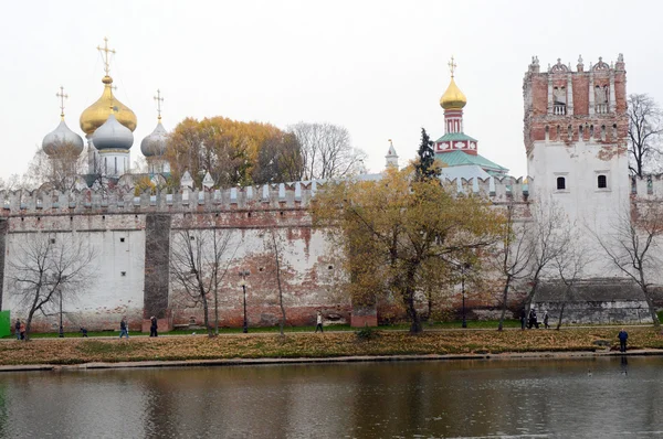 Novodevichy Monastery of the Virgin of Smolensk Moscow Autumn — Stock Photo, Image