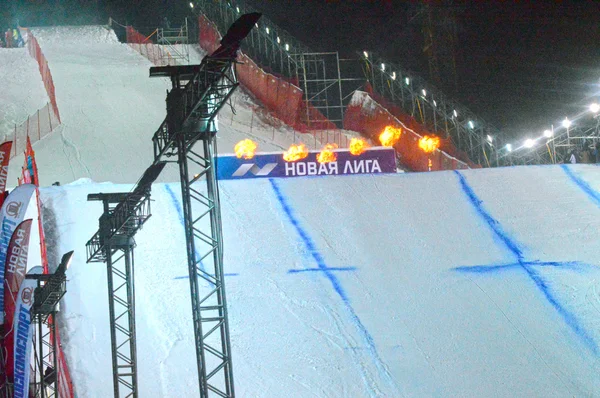 Mundial Snowboard Tour Grand Prix Russie —  Fotos de Stock