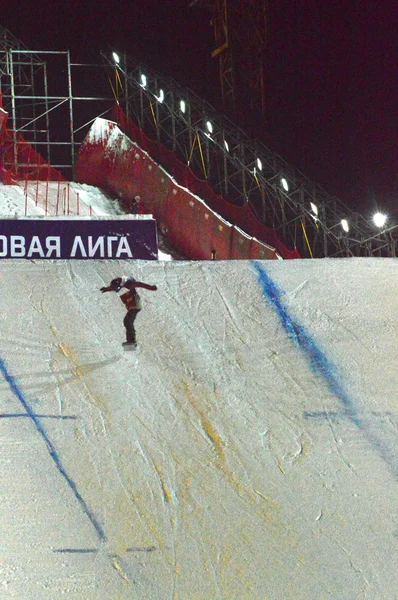 Världen Snowboard Tour Grand Prix De Russie — Stockfoto
