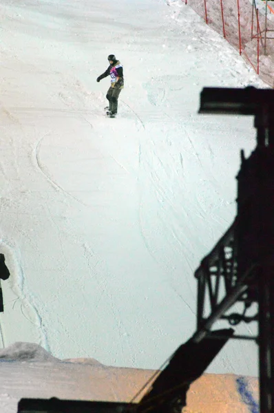 Κόσμο Snowboard περιοδεία Grand Prix De Russie — Φωτογραφία Αρχείου