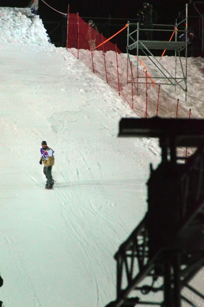 세계 Snowboard 투어 그랜드 그랑프리 드 Russie — 스톡 사진