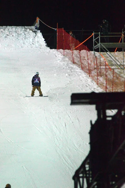 세계 Snowboard 투어 그랜드 그랑프리 드 Russie — 스톡 사진