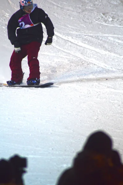 Mundo Snowboard Tour Grand Prix De Russie — Fotografia de Stock