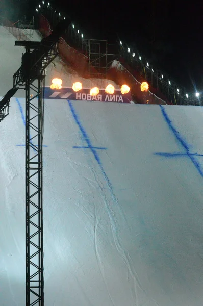 Världen Snowboard Tour Grand Prix De Russie — Stockfoto