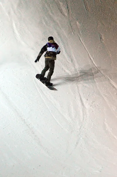 Παγκόσμια περιοδεία Snowboard Grand Prix De Russie ανταγωνισμού άθλημα — Φωτογραφία Αρχείου