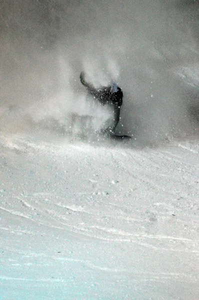 Competição do esporte mundial Snowboard Tour Grand Prix De Russie — Fotografia de Stock