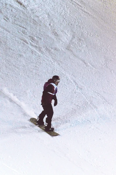 Snowboard 그랜드 그랑프리 Russie — 스톡 사진